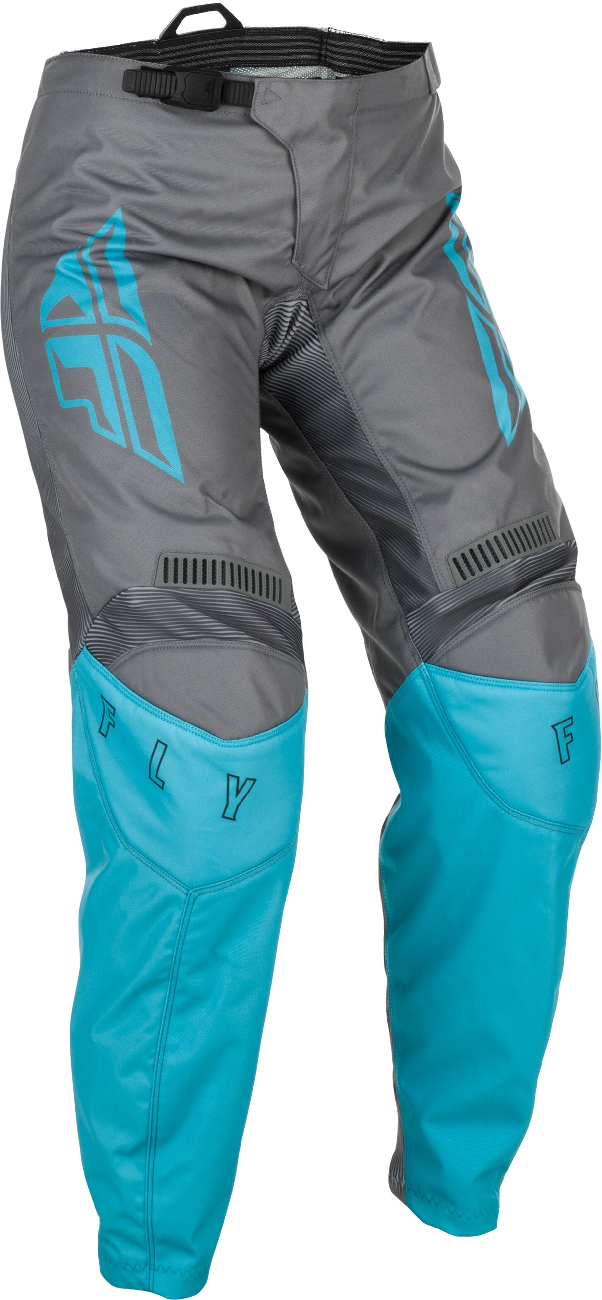 FLY RACING Youth F-16 Pants Grey/Blue Sz 20 374-83600