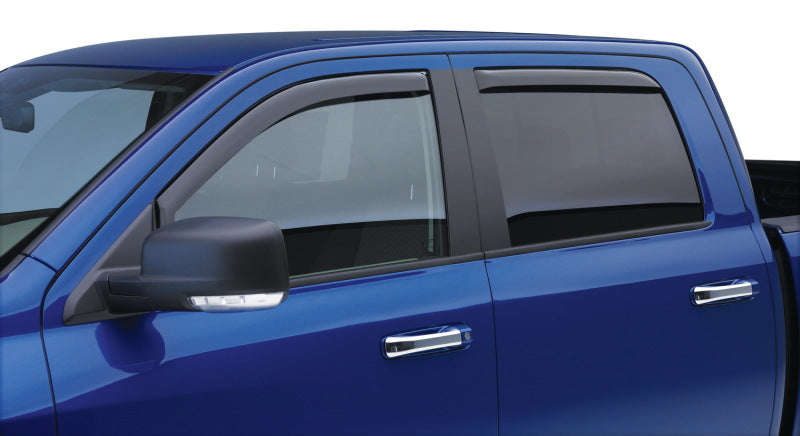 EGR 2019 Chevy 1500 Crew Cab In-Channel Window Visors - Matte 571695