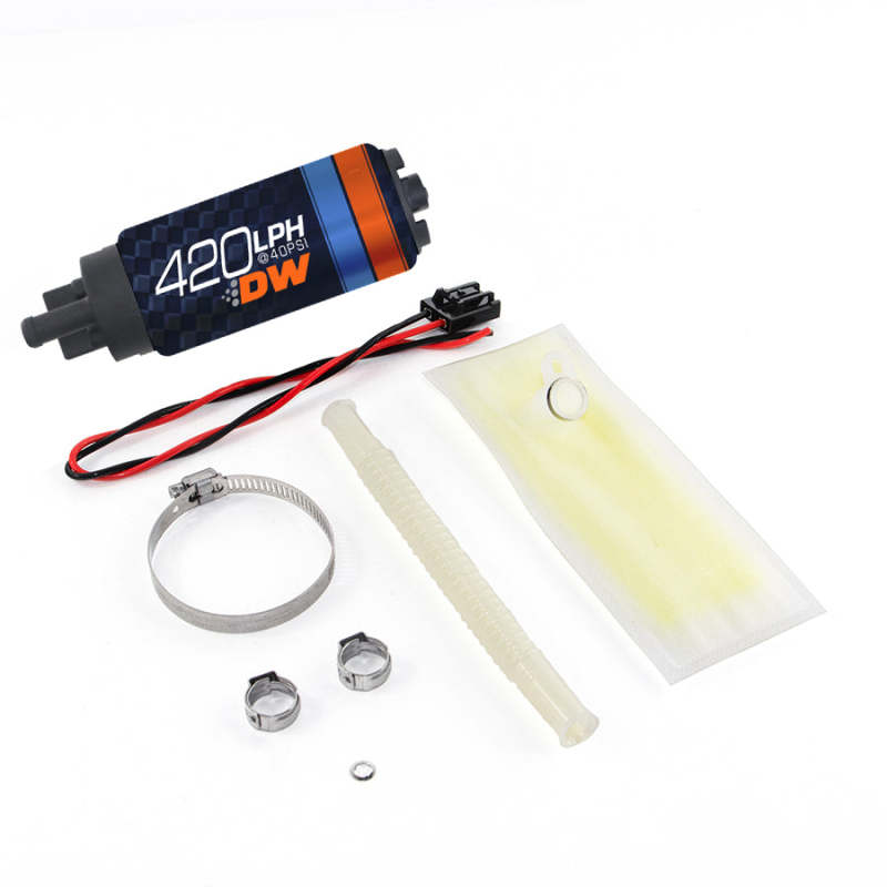 Deatschwerks DW420 Series 420lph In-Tank Fuel Pump w/ Install Kit For BMW E36 / E46 9-421-1031