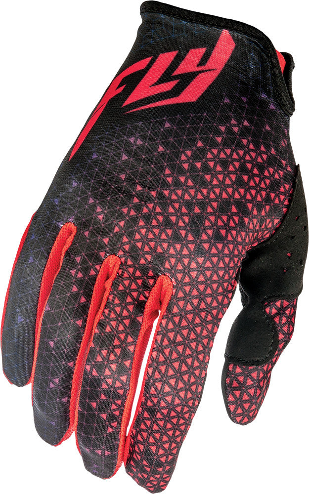 FLY RACING Lite Gloves Red/Black Sz 4 369-01204