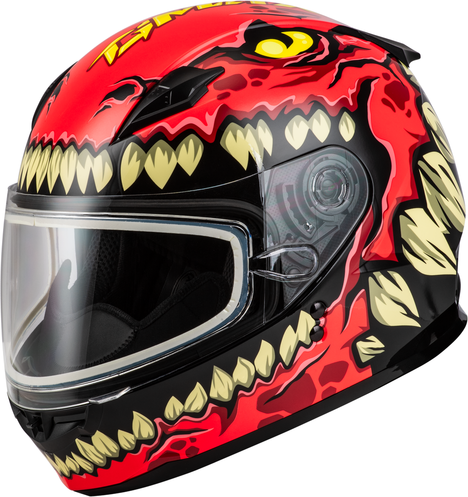 GMAX Youth Gm-49y Drax Snow Helmet Red Yl F2499372