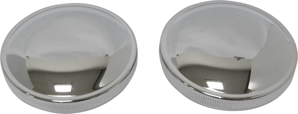 HARDDRIVE Cam Style Gas Cap Set Chrome 75-005