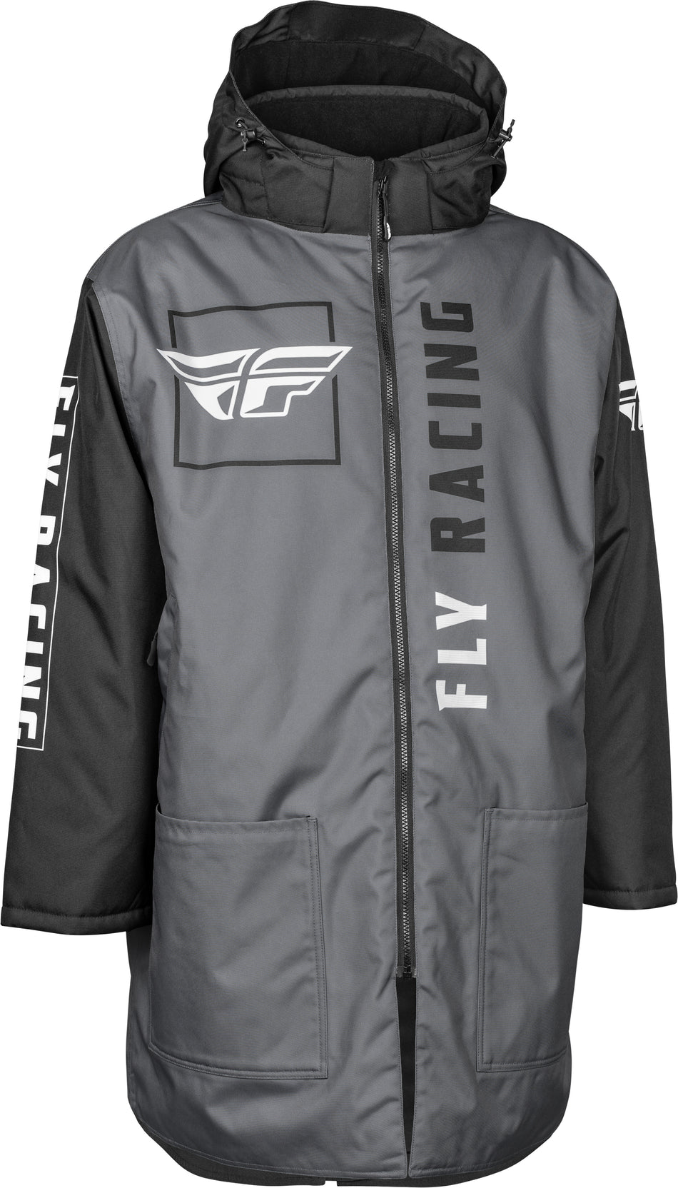 FLY RACING Pit Coat Black/Grey 470-4051
