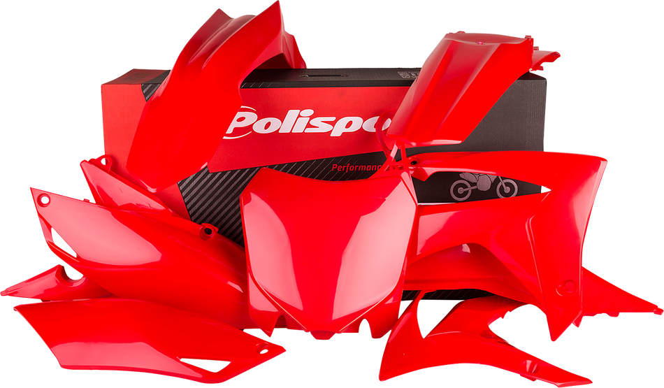 Kit de carrocería POLISPORT - Completo - OEM Rojo - CRF 250R/450R 90628