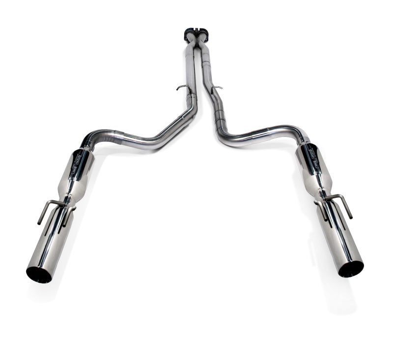 SLP 2005-2006 Pontiac GTO LS2 LoudMouth II Cat-Back Exhaust System w/ PowerFlo X-Pipe 31560