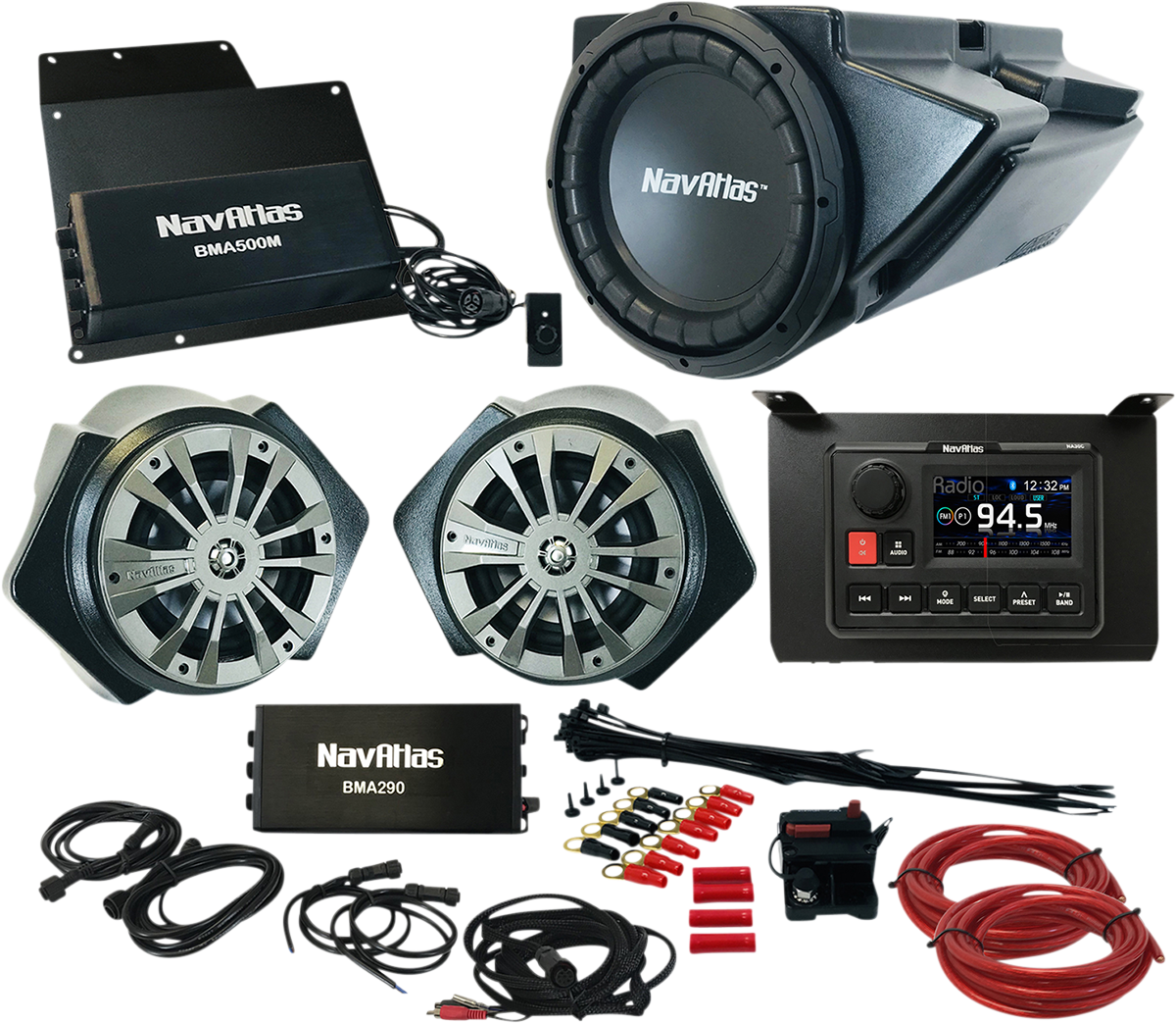 NAVATLAS Audio Kit - Zone 3 - Turbo S RZR3ZONE3S