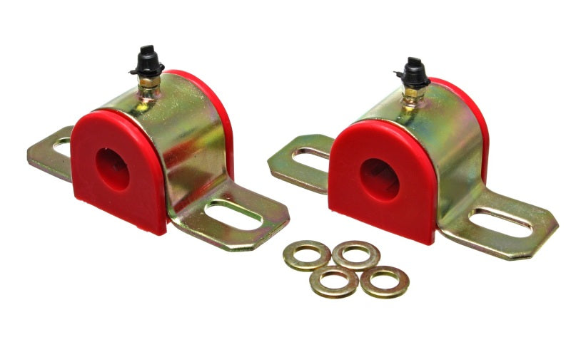 Energy Suspension All Non-Spec Vehicle Red 3/4 Inch Sway Bar Bushings 9.5156R