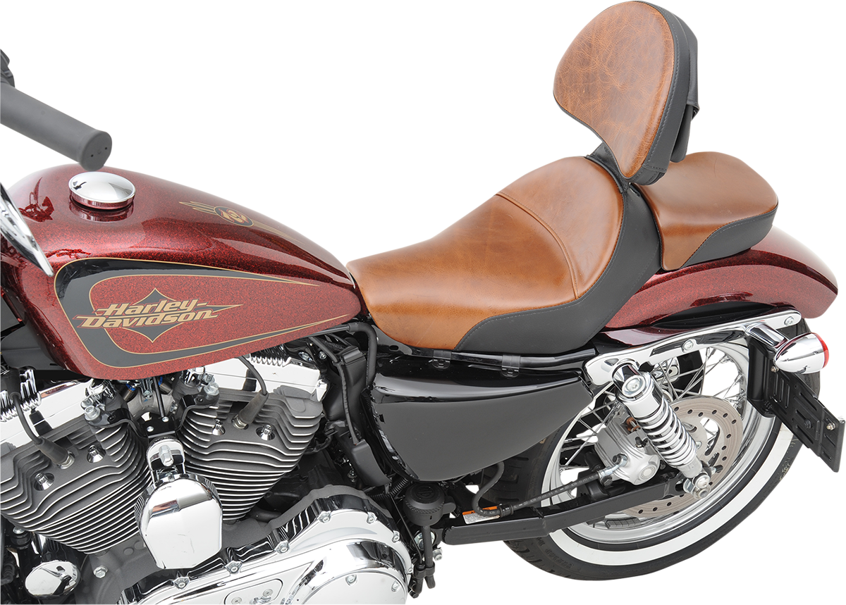 SADDLEMEN Pillion Pad - Renegade Lariat - Brown 807-03-016B