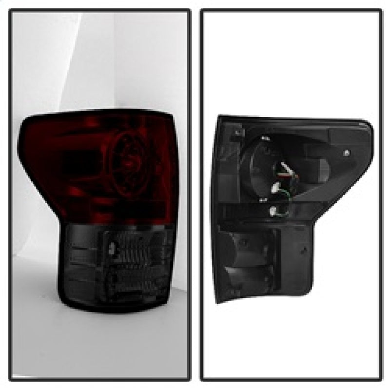 Spyder Toyota Tundra 07-13 LED Tail lights Red Smoke ALT-YD-TTU07-LED-RS 5029614