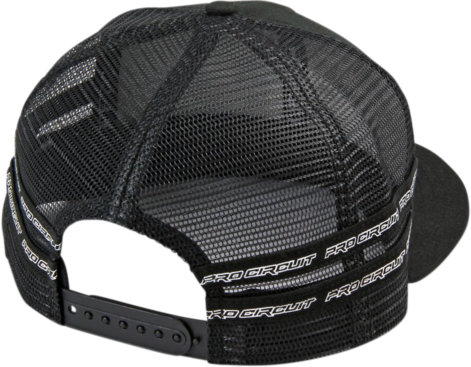 Gorra Trucker con parche PRO CIRCUIT - Negro 6711167125