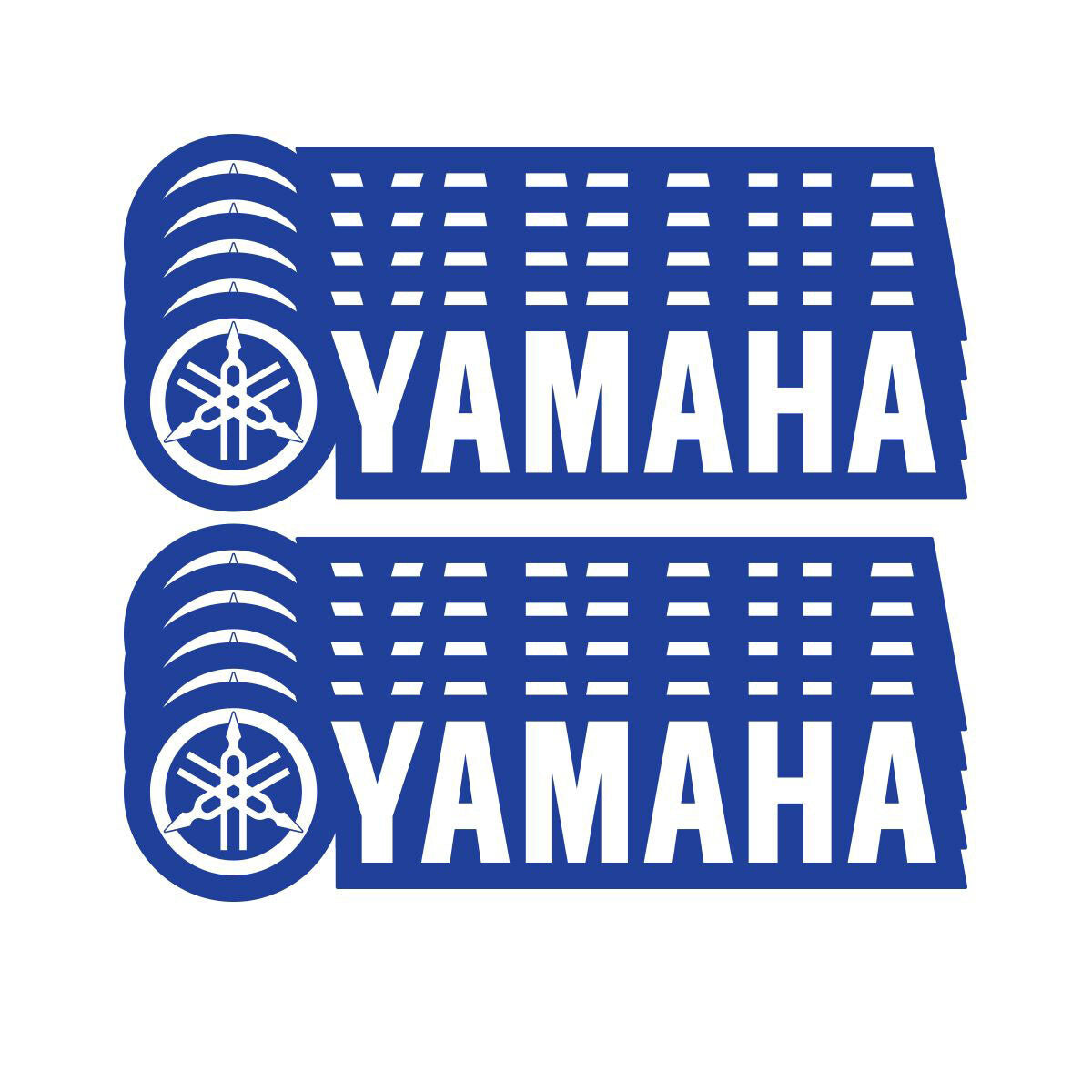 D-COR 6" Yamaha Decal 10 Pk 40-50-107