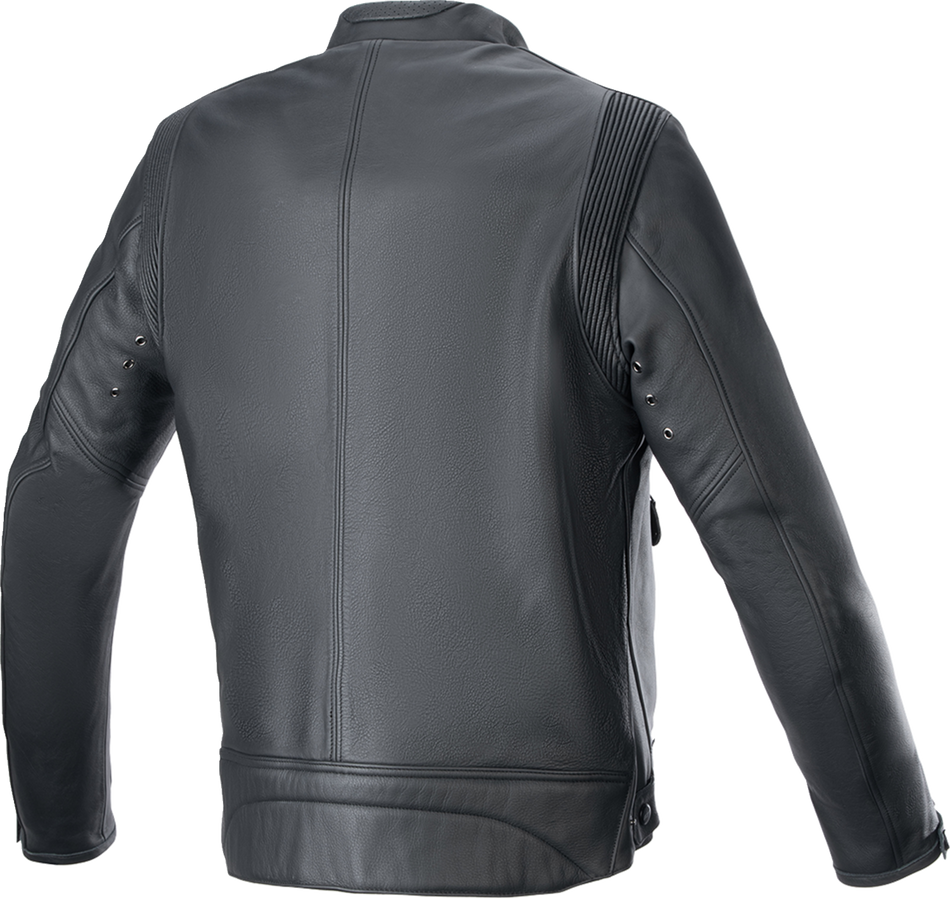 ALPINESTARS Dyno Leather Jacket - Black/Black - Small 3103924-1100-S