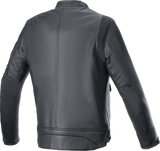 ALPINESTARS Dyno Leather Jacket - Black/Black - 2XL 3103924-1100-2X