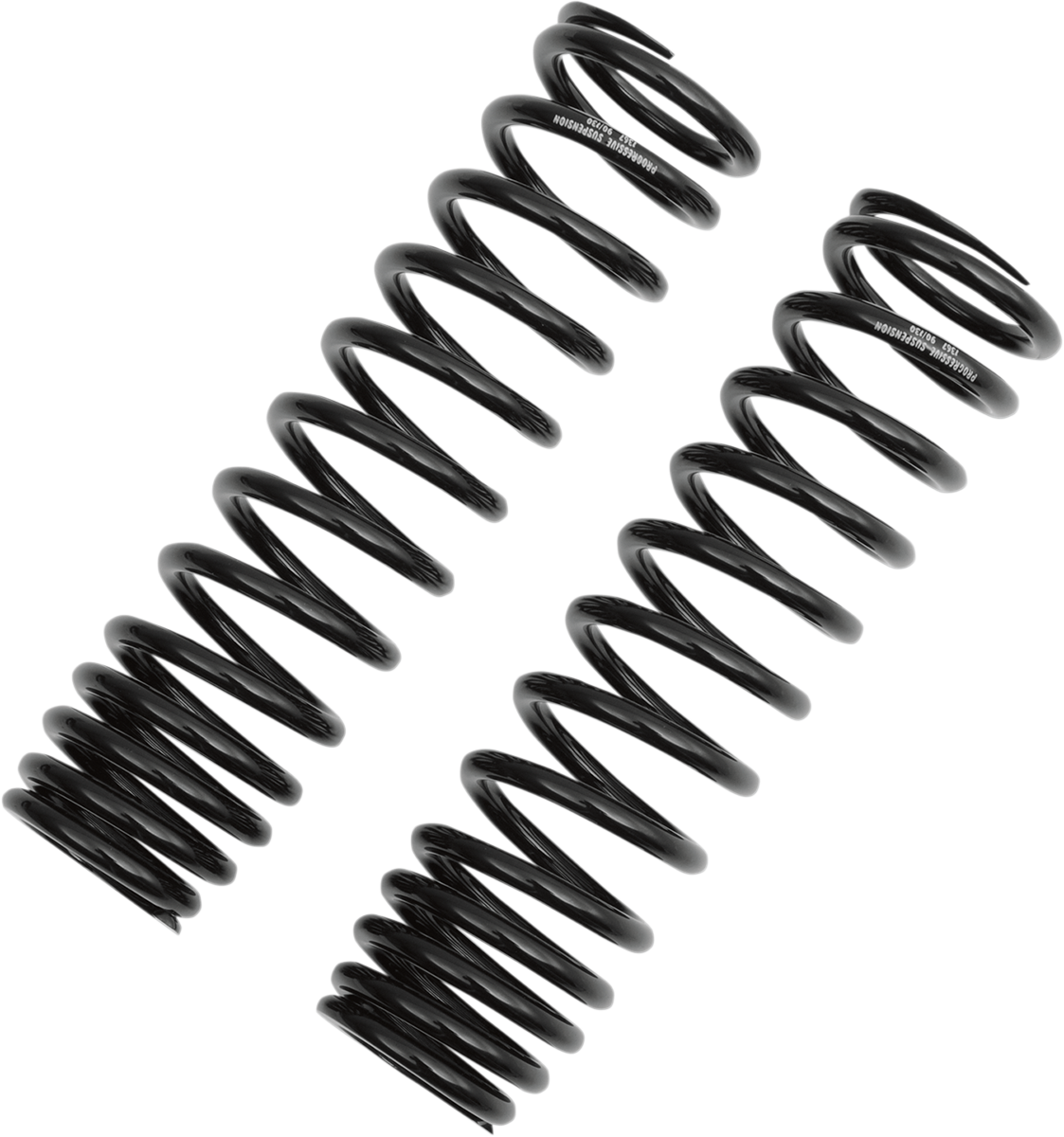 PROGRESSIVE SUSPENSION Shock Springs - 12-Series - Black - 95-140 lb/in 03-1367B