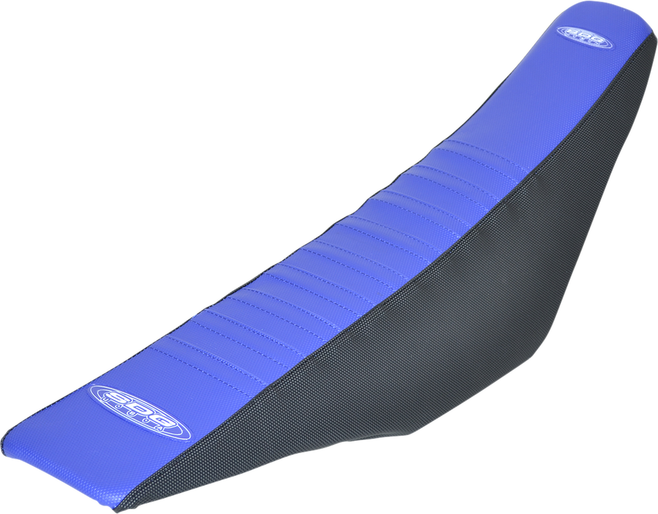 Funda de asiento plisada SDG - Parte superior azul/lados negros 96342BK 