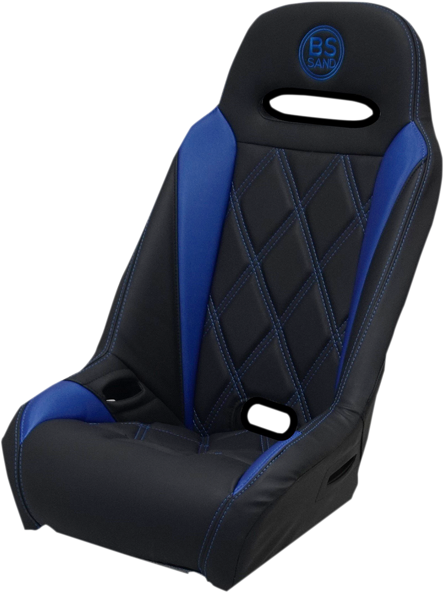 BS SAND Extreme Seat - Big Diamond - Black/Blue EBUBLBD20