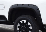 Bushwacker 2020 Chevrolet Silverado 3500/2500 HD Pocket Style Flares 4pc - Black 40982-02