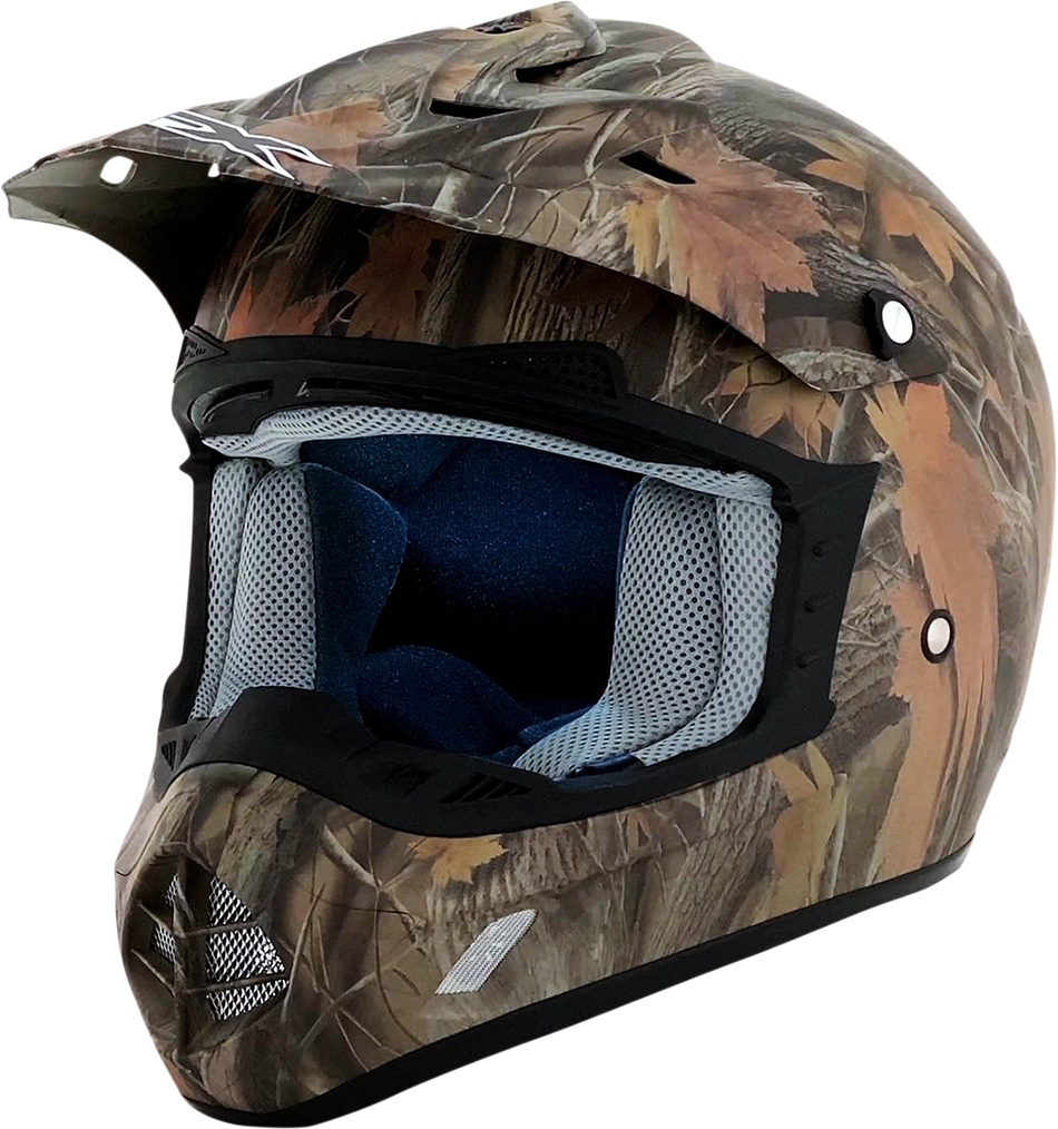 AFX FX-17Y Helmet - Wood Camo - Medium 0111-0585