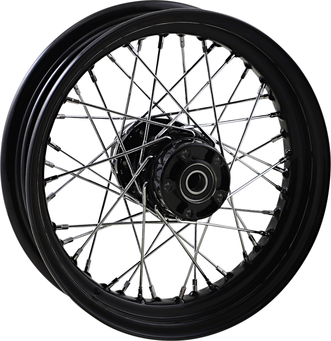 DRAG SPECIALTIES Rear Wheel - Single Disc/No ABS - Black - 16"x3.00" - '08+ XL 64414AB