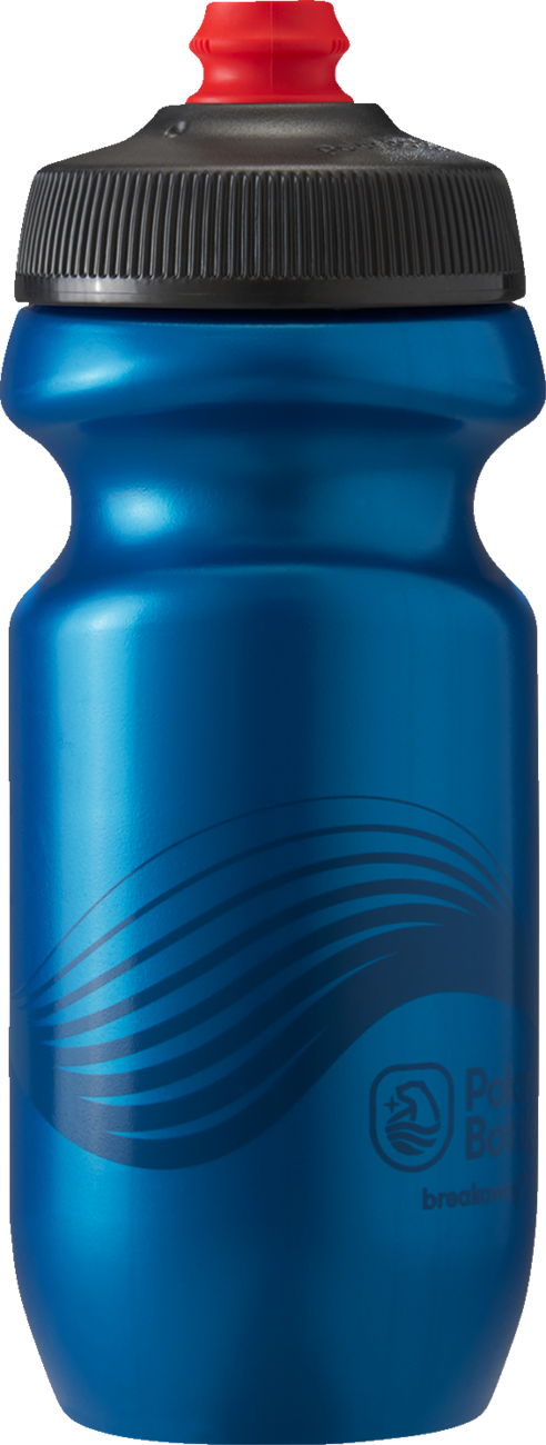 POLAR BOTTLE Breakaway Bottle - Wave - Blue/Charcoal - 20 oz. SWB200Z11