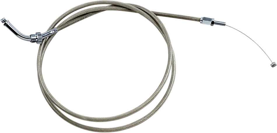 MOTION PRO Throttle Cable - Push - VTX18 - Stainless Steel 62-0418
