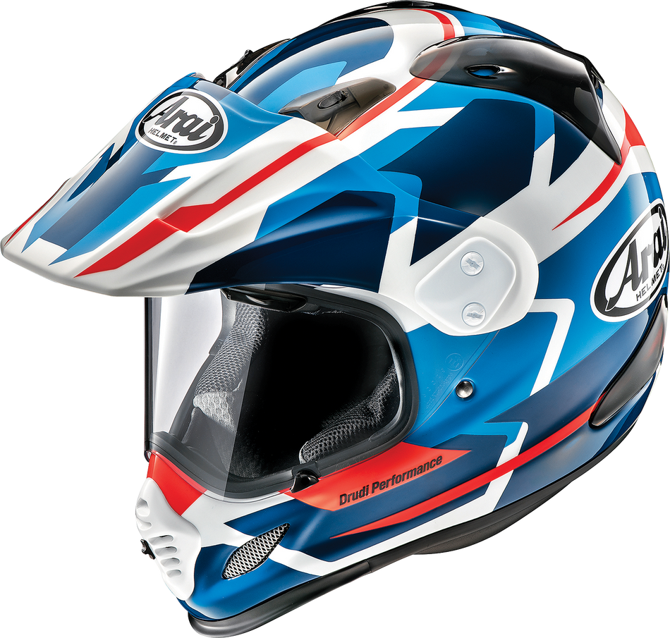 ARAI XD-4 Helmet - Depart - White/Blue - XL 0140-0236