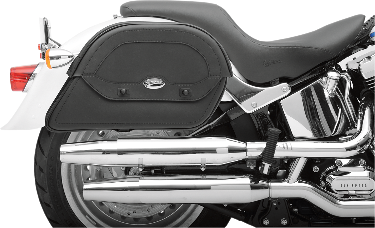 SADDLEMEN Custom Fit Cruis'n Saddlebag - Jumbo 3501-0438