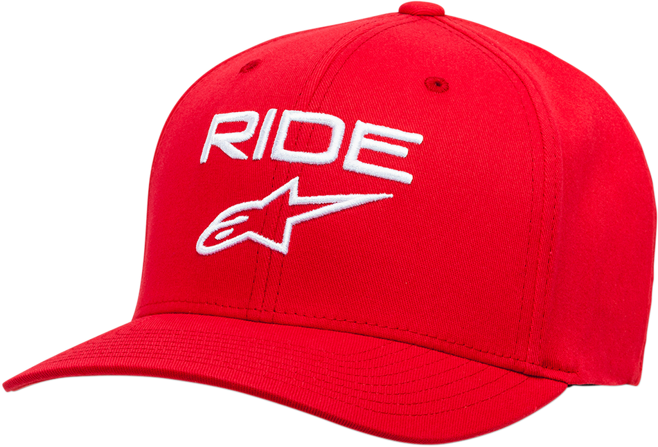 ALPINESTARS Ride 2.0 Hat - Red/White - Small/Medium 1019811143020SM