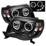 Spyder Toyota Tacoma 05-11 Projector Headlights LED Halo LED Black High H1 Low H1 PRO-YD-TT05-HL-BK 5011916