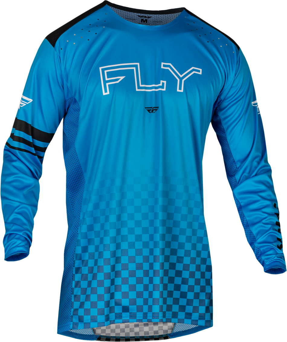 FLY RACING Rayce Bicycle Jersey Blue Lg 377-052L