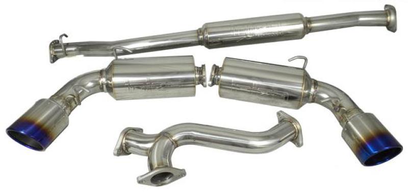 Injen 13-20 Subaru BRZ/Toyota 86 2.0L 4cyl SS CB Exhaust w/ Dual Injen Embossed Muffler SES1230TT