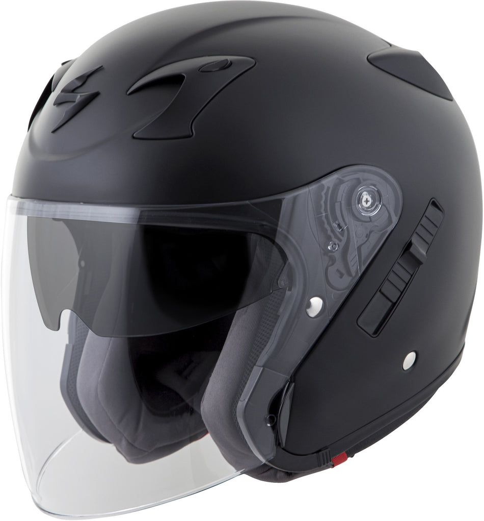 SCORPION EXO Exo-Ct220 Open-Face Helmet Matte Black Md 22-0104