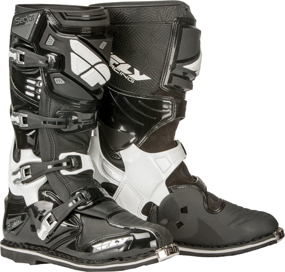 FLY RACING Sector Boots Black Sz 7 363-57007