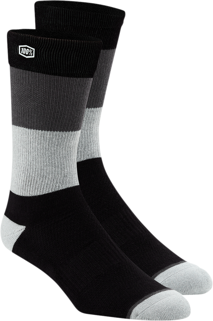 100% Trio Socks - Black - Small/Medium 24022-001-17