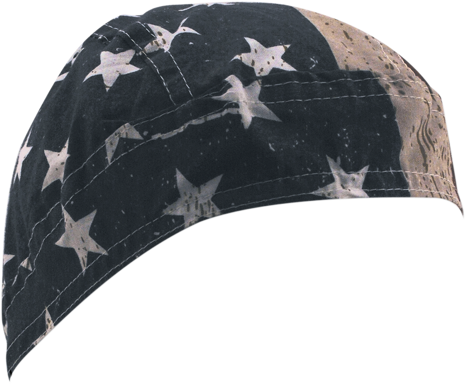 ZAN HEADGEAR Flydanna Head Wrap - Vintage American Flag Z904