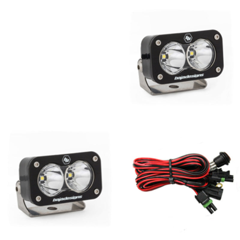 Baja Designs S2 Pro Series LED Light Pods Spot Pattern - Pair 487801