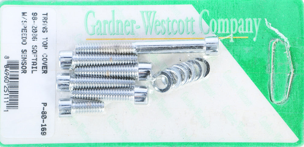 GARDNERWESTCOTT Getriebedeckel-Satz oben, 98-06 Softail-Modelle, P-80-169