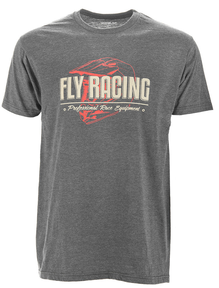 FLY RACING Fly Era Tee Charcoal/Heather Md 352-1020M