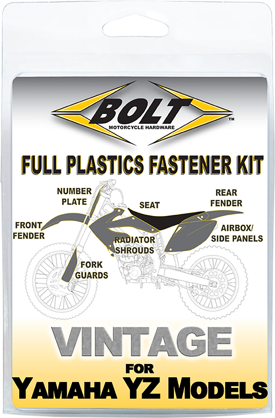 BOLT Full Plastic Fastener Yam YAM-9395103