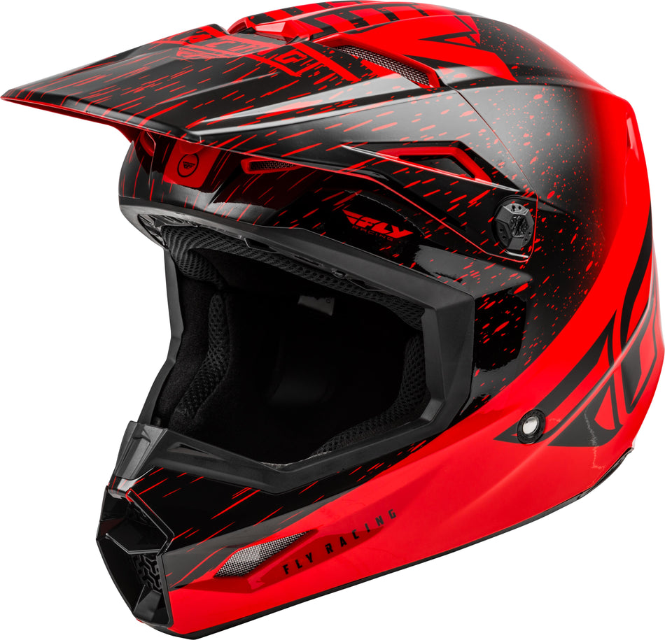 FLY RACING Kinetic K120 Helmet Red/Black 2x 73-86222X