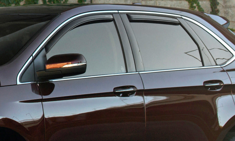 AVS 02-07 Buick Rendezvous Ventvisor In-Channel Front & Rear Window Deflectors 4pc - Smoke 194223