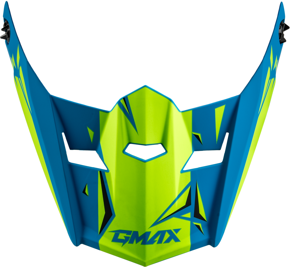 GMAX Youth Mx-46y Unstable Visor Matte Blue/Green Ys-Yl G0465182