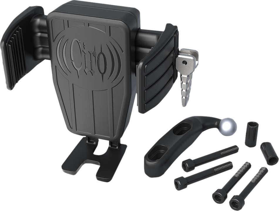 CIRO Wireless Charge Phone Holder - Perch Mount - Black 52311