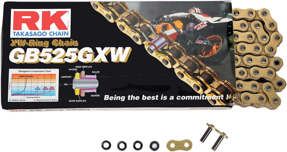 RK GB 525 GXW - Rivet - Connecting Link GB525GXW-RIV