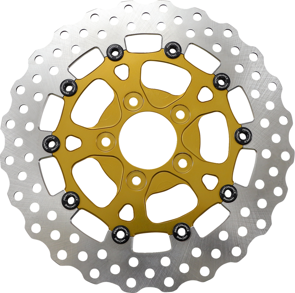 PERFORMANCE MACHINE (PM) Front Dominator Rotor - 11.5" - Gold 0133-1535S-G