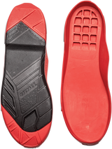 THOR Radial Boots Replacement Outsoles - Black/Red - Size 7-8 3430-0907