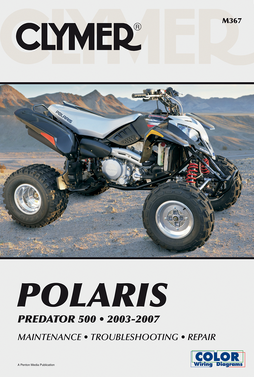CLYMER Manual - Polaris Predator '03-'07 CM367