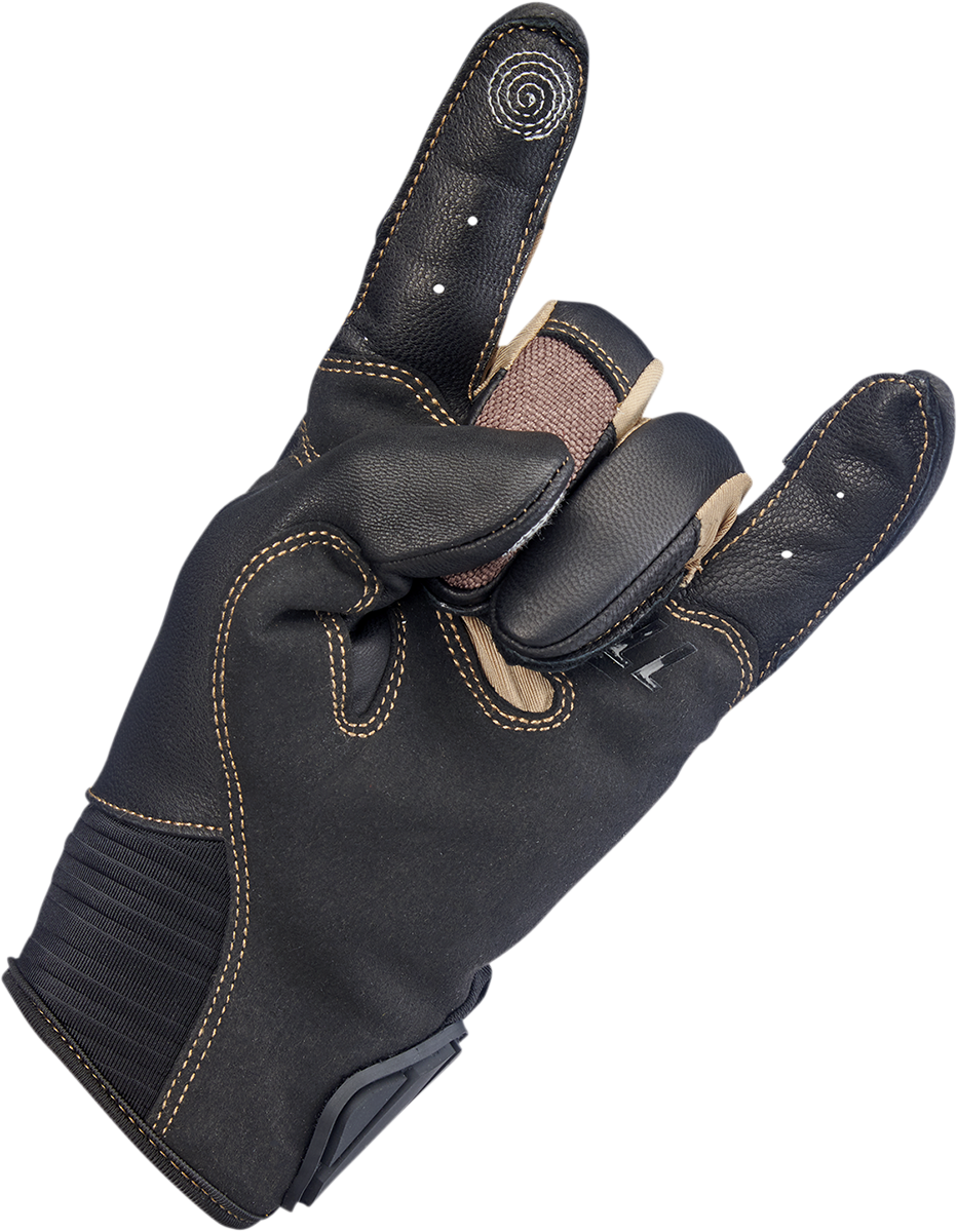 BILTWELL Bridgeport Gloves - Chocolate - XS 1509-0201-301