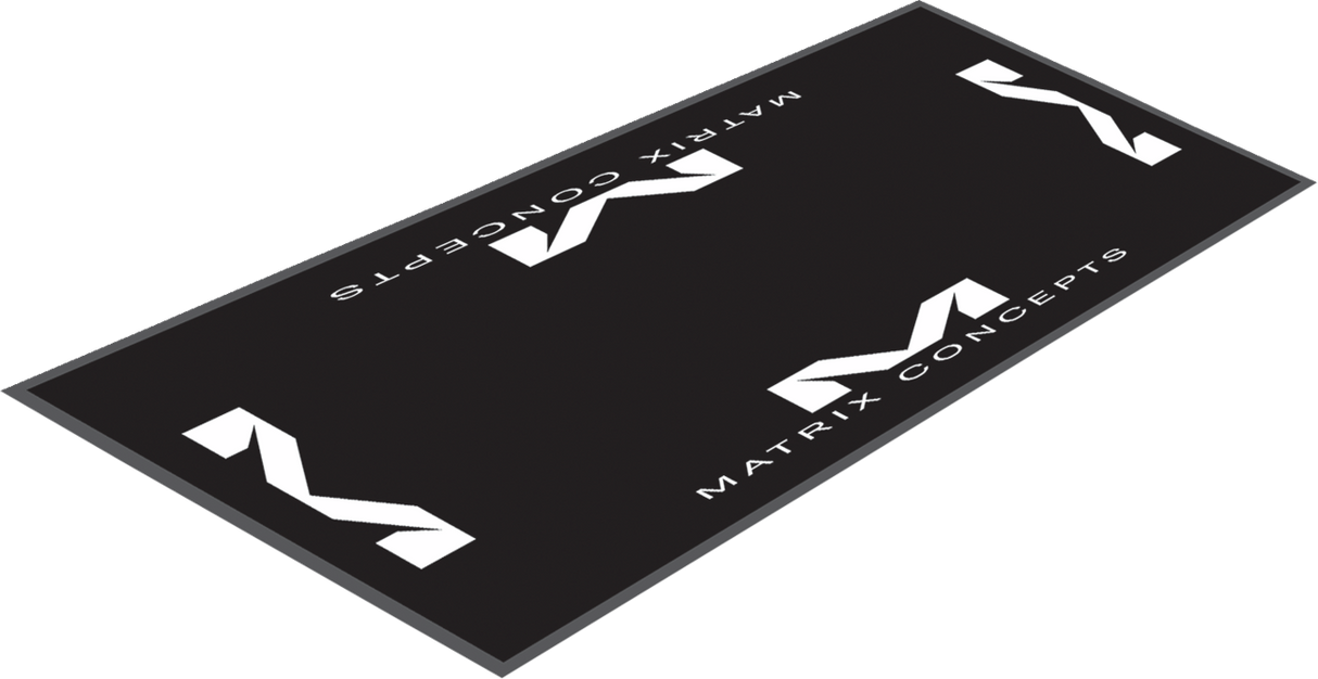 MATRIX CONCEPTS,LLC M40 Carpeted Mat - Black - 3.5'x7' M40-101