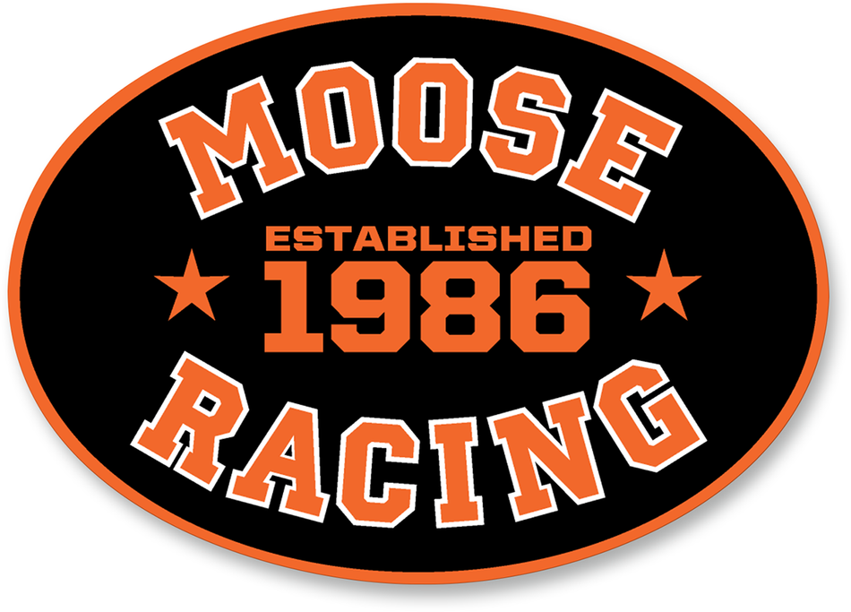 MOOSE RACING Decal - S18 - Collegiate - 10 Pack 4320-2020